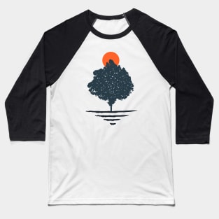 Minimalist Abstract Nature Art #9 Baseball T-Shirt